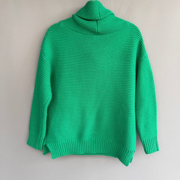 VICI green Denice knit turtleneck sweater - Christmas - chunky knit - size S - Picture 2 of 10